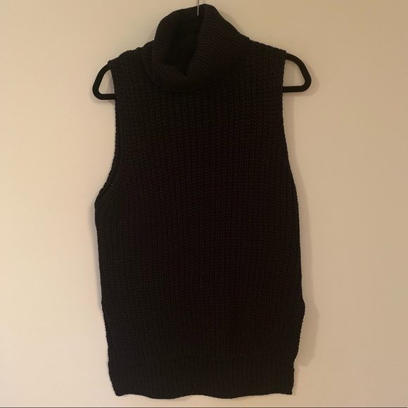 ASOS black knit tunic - Picture 1 of 3